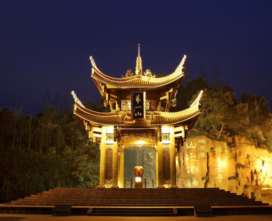Shuxiang Hotel Mount Emei Emeishan Exteriör bild
